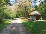 Pavillion auf der Isarinsel Oberföhring