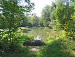 Weiher nahe der Sankt-Emmeram-Brücke