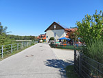 In Eching passieren wir das Gasthaus Forster am See...