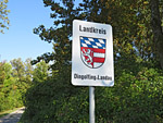 Wir erreichen den Landkreis Dingolfing-Landau