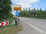 ...die wir an der Isarbrücke gleich wieder verlassen