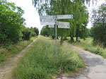 Von der Isarbrücke, über die die Bahnhofstraße führt, ...