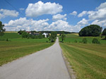 Noch vor Oberneuling biegen wir rechts ab...