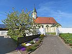 ...erreichen wir die Kirche St. Johannes in Wiesendorf