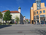 ...erreichen wir die Altstadt von Straubing