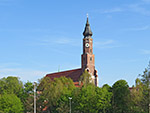 Die Basilika St. Jakob prägt das Bild von Straubing