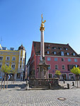 Die Dreifaltigkeitssäule am Stadtplatz