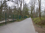 Wir passieren den Tierpark in Hellabrunn