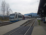 Von Gmund geht es mit der Bayerischen Oberlandbahn zurück Richtung München