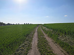 Wir verlassen Kleinhelfendorf in nordwestlicher Richtung