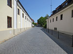 Der Kirchplatz in Ismaning