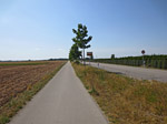 Wir verlassen Ottendichl Richtung Salmdorf
