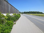 ...die uns nach Erding hinein bringt