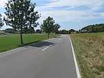 Das Stück von Zell nach Ebrach legen wir auf einer Landstraße zurück