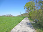 ...und fahren vorbei an Traundorf nordwärts