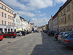 Am Stadtplatz in Vilsbiburg