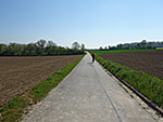 ...und über einen Feldweg weiter...