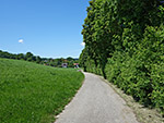 ...und radeln nordwärts Richtung Taching am See