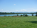 Blick auf den Waginger See