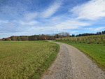 Über den Schlichtweg verlassen wir Schlagenhofen...