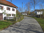 ...und erreichen Andechs